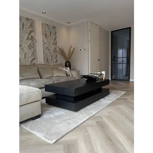 Maatwerk Velvet Vloerkleed Zand blinde band