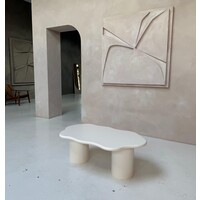 Organisch Beton Look Salontafel Beige