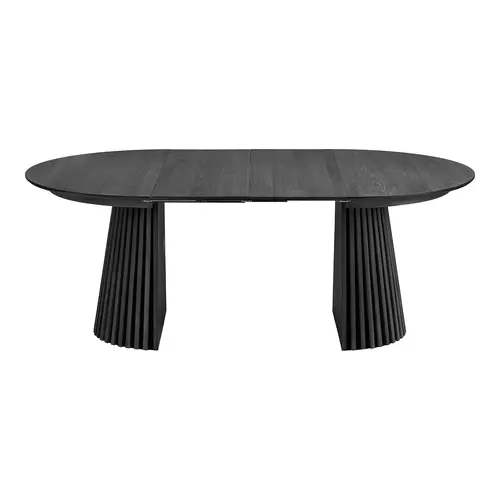 Arte Osako Eettafel Black Ovaal - Rond 120cm tot 200cm