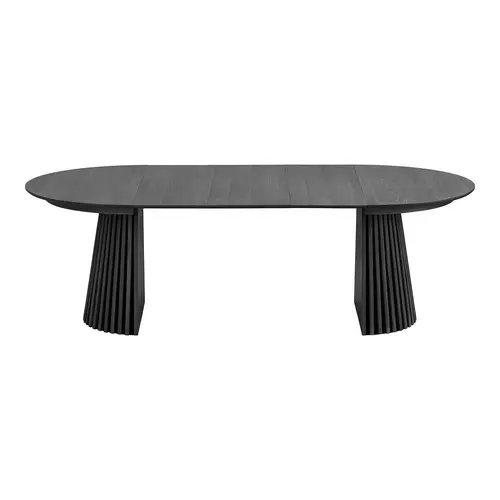 Arte Eettafel Black Ovaal - Rond 120cm tot 240cm Arte Eettafel Black Ovaal - Rond 120cm tot 240cm