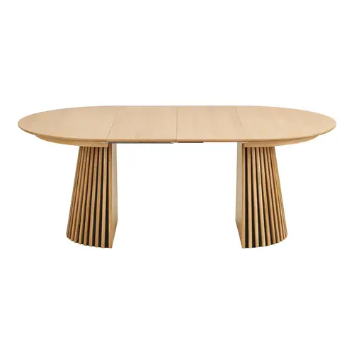 Arte Osaka Natural Eettafel Ovaal - Rond 120cm tot 200cm