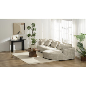 Organische Hoekbank Gentle Roma Beige Organische Hoekbank Gentle Roma Beige