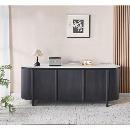 Dressoir Malta Zwart 200