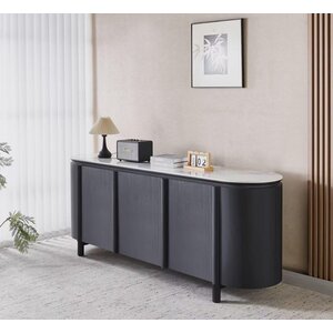 Dressoir Malta Zwart 200