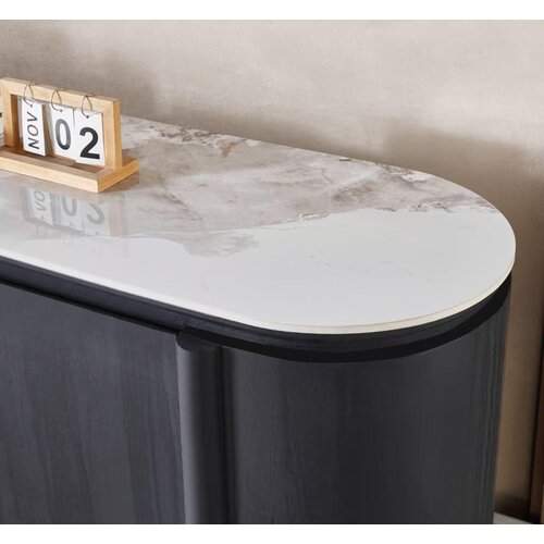 Dressoir Malta Zwart 200