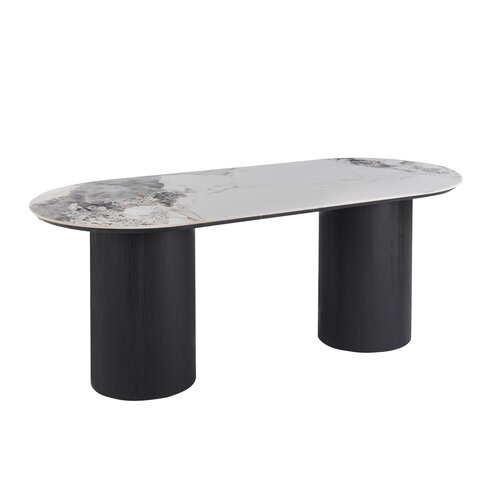 Eettafel Malta Zwart 160