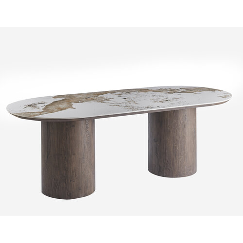 Eettafel Malta Zand 200 Deluxe