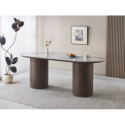 Eettafel Malta Zand 200 Deluxe