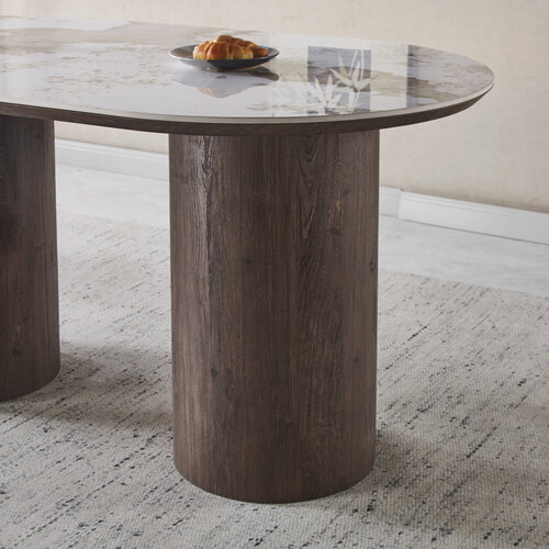 Eettafel Malta Zand 230 Deluxe