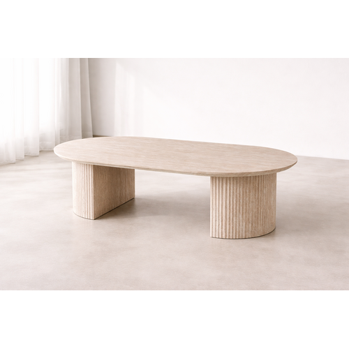 Salontafel Supreme Travertin Look Beige 120 Salontafel Supreme Travertin Look Beige 120