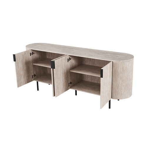 Dressoir Supreme Travertin Look Beige 200 Dressoir Supreme Travertin Look Beige 200