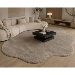 Maatwerk Velvet Vloerkleed Organisch Champagne Deluxe Maatwerk Velvet Vloerkleed Organisch Champagne Deluxe