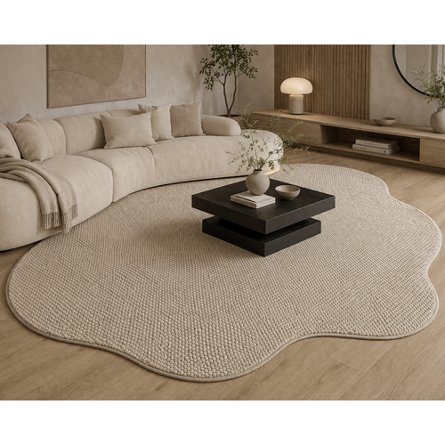 Maatwerk Velvet Vloerkleed Organisch Berber Wol