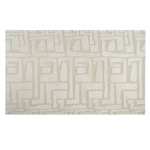 Vloerkleed Japandi Fluffy Teddy Zand 160x230 Vloerkleed Japandi Fluffy Teddy Zand 160x230