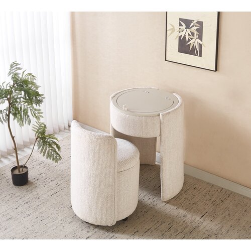 Vanity Deluxe Make Up Tafel Set Teddy Vanity Deluxe Make Up Tafel Set Teddy
