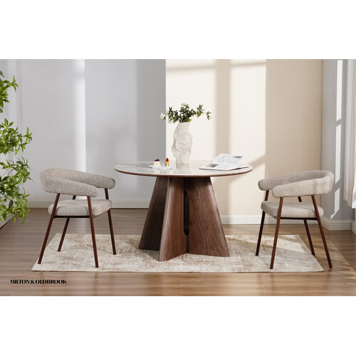 Eettafel Liza Zand Rond 120
