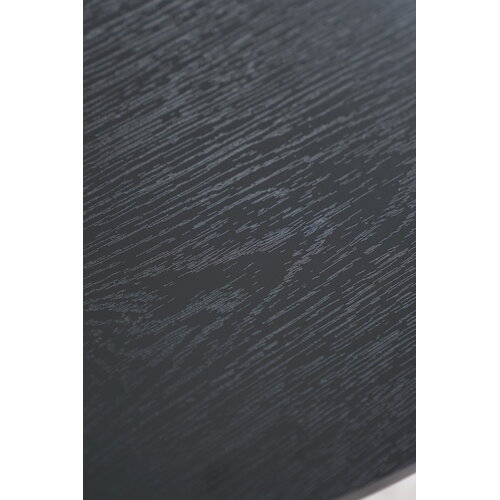 Salontafel Luna Ovaal Zwart 120