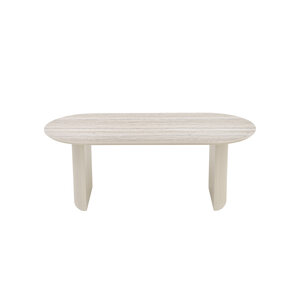 Eettafel Luna Travertin Beige 180
