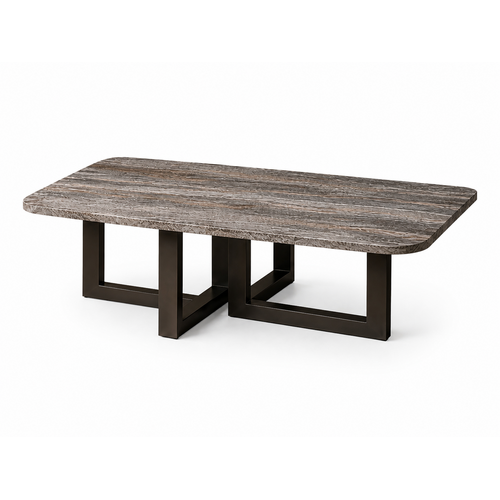Zaza Salontafel Rechthoek Fabien Marmer Taupe 140 Zaza Salontafel Rechthoek Fabien Marmer Taupe 140