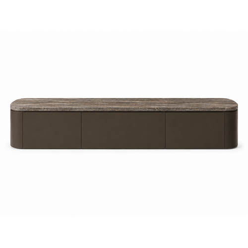 Zaza TV Meubel Fabien Marmer Taupe 200 Zaza TV Meubel Fabien Marmer Taupe 200
