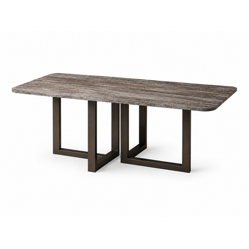 Zaza Eettafel Fabien Marmer Taupe 210 Zaza Eettafel Fabien Marmer Taupe 210