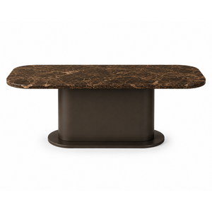 Zaza Eettafel Milano Marmer Brons 210