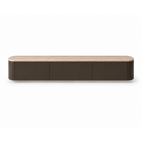 Zaza TV Meubel Milano Travertin 200 Zaza TV Meubel Milano Travertin 200