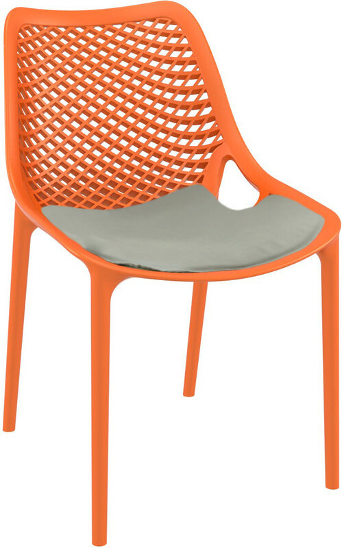 Baratti Baratti Hava Stapelbare Tuinstoel Oranje