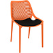 Siesta Siesta Air Stapelbare Tuinstoel Oranje Siesta Siesta Air Stapelbare Tuinstoel Oranje