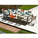 Siesta Siesta Air XL Stapelbare Tuinstoel met Armleuning Taupe Siesta Siesta Air XL Stapelbare Tuinstoel met Armleuning Taupe