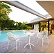 Siesta Siesta Air XL Stapelbare Tuinstoel met Armleuning Wit Siesta Siesta Air XL Stapelbare Tuinstoel met Armleuning Wit