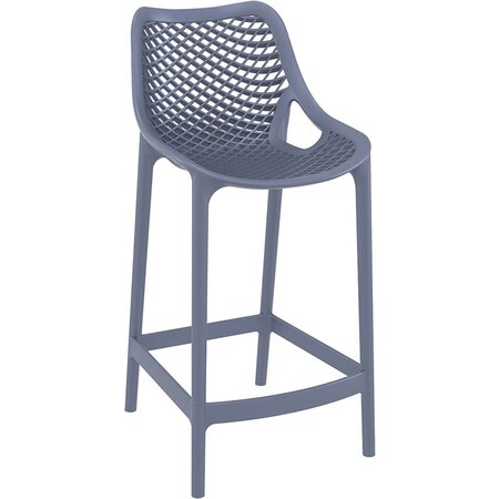 Baratti Baratti Hava Barkruk 65 cm Donkergrijs