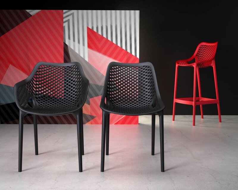 Baratti Baratti Hava Barkruk 65 cm Rood