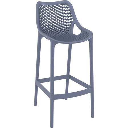 Baratti Baratti Hava Barkruk 75 cm Donkergrijs