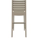 Siesta Siesta Ares Stapelbare Barkruk 75 cm Taupe Siesta Siesta Ares Stapelbare Barkruk 75 cm Taupe