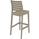 Siesta Siesta Ares Stapelbare Barkruk 75 cm Taupe Siesta Siesta Ares Stapelbare Barkruk 75 cm Taupe