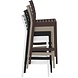 Siesta Siesta Ares Stapelbare Barkruk 75 cm Wit Siesta Siesta Ares Stapelbare Barkruk 75 cm Wit