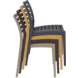 Siesta Siesta Ares Stapelbare Tuinstoel Teak Siesta Siesta Ares Stapelbare Tuinstoel Teak