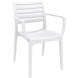 Siesta Siesta Artemis Stapelbare Tuinstoel Wit Siesta Siesta Artemis Stapelbare Tuinstoel Wit