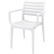 Siesta Siesta Artemis Stapelbare Tuinstoel Wit Siesta Siesta Artemis Stapelbare Tuinstoel Wit