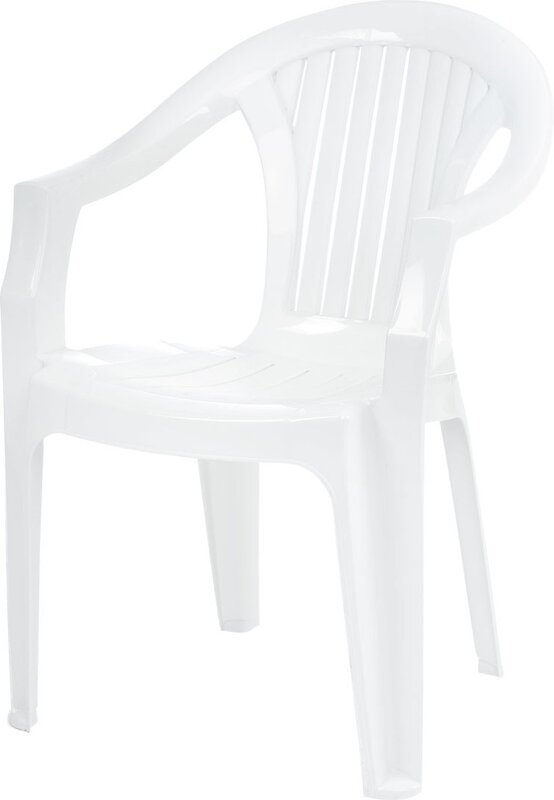 Siesta Siesta Lola Stapelbare Tuinstoel 35 Stuks Wit