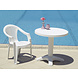 Siesta Siesta Lola Stapelbare Tuinstoel 35 Stuks Wit Siesta Siesta Lola Stapelbare Tuinstoel 35 Stuks Wit