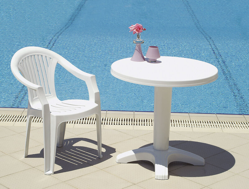 Siesta Siesta Lola Stapelbare Tuinstoel 35 Stuks Wit