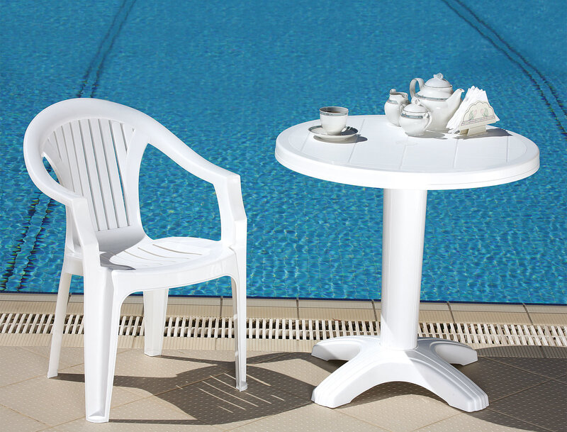 Siesta Siesta Lola Stapelbare Tuinstoel 35 Stuks Wit