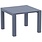 Siesta Siesta Vegas Uitschuifbare Tuintafel Small 100/140 cm Donkergrijs