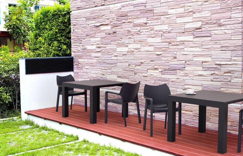Siesta Siesta Vegas Uitschuifbare Tuintafel Small 100/140 cm Donkergrijs