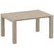Siesta Siesta Vegas Uitschuifbare Tuintafel Small 100/140 cm Taupe Siesta Siesta Vegas Uitschuifbare Tuintafel Small 100/140 cm Taupe
