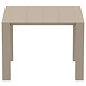 Siesta Siesta Vegas Uitschuifbare Tuintafel Small 100/140 cm Taupe Siesta Siesta Vegas Uitschuifbare Tuintafel Small 100/140 cm Taupe