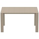 Siesta Siesta Vegas Uitschuifbare Tuintafel Small 100/140 cm Taupe Siesta Siesta Vegas Uitschuifbare Tuintafel Small 100/140 cm Taupe