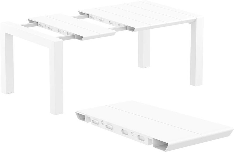 Siesta Siesta Vegas Uitschuifbare Tuintafel Small 100/140 cm Wit